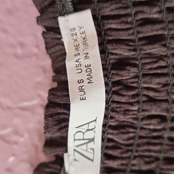 Zara Off Shoulder Crop Top - Picture 6 of 8